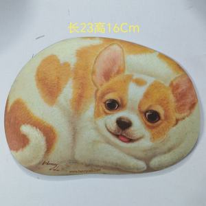 Tapis de souris rond personnalisé de qualité supérieure avec des motifs d'animaux et de dessins animés - Product Image 1