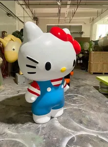 Figura Decorativa de <span class=keywords><strong>Hello</strong></span> <span class=keywords><strong>Kitty</strong></span> para Exteriores, Estatua Grande para Jardín, Personalización de Fábrica - Product Image 4