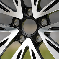 Jantes BZ personnalisées en stock, forgées et polies, 5x112, 22 pouces, style mesh, pour Mercedes GLE GLS Audi Q7 Q8 SUV de luxe