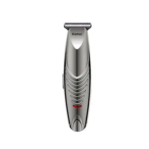 Recortadora de pelo Tondeuse, recortadora de barba y cortadora de pelo Kemei, Mini LED recargable, máquina para cortar cabello corporal para hombres, 2 unidades, 2 unidades - Product Image 1