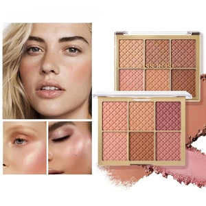 Nueva Paleta de <span class=keywords><strong>Rubor</strong></span> Mineral Vegano Mate Iluminador a Prueba de Agua de 6 Colores - Fácil de Aplicar, Polvo Fino de Larga Duración, Logotipo Personalizado ODM - Product Image 3