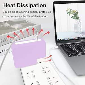 Funda Protectora de Silicona Suave para Adaptador de Corriente de 140W para <span class=keywords><strong>MacBook</strong></span> <span class=keywords><strong>Pro</strong></span> 16 Pulgadas 2024 M4 A3186 A3403 - Product Image 5