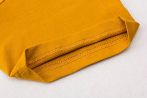 เสื้อลำลองสำหรับผู้ชายผ้าคอตตอน100% ระบายอากาศได้ดีสวมใส่สบายขนาด180กรัมน้ำหนักผ้าถักคอลูกเรือแบบเรียบ - Product Image 6