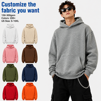 Sweat à capuche pour homme, personnalisé, brodé, imprimé, OEM, qualité supérieure, pour marque de mode, approvisionnement en gros