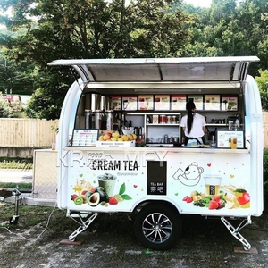 Camions mobiles de vente de crème glacée 2025 à prix de gros – Remorques de concession et voitures alimentaires à vendre - Product Image 4