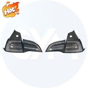 Venta al por Mayor de Luces Traseras LED para Tesla Model 3 <span class=keywords><strong>y</strong></span> Model <span class=keywords><strong>Y</strong></span> 2017-2022, Lentes de Luz Trasera Súper Blancas de Alta Luminosidad, Accesorios de Repuesto para Automóviles - Product Image 5