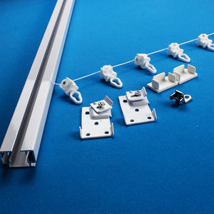 Yibo מפעל הסיטונאי מחיר חשמלי מסילות מערכת וילון ממונעת 1.2 מ "מ עובי - Product Image 1