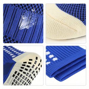 Promotion Custom 100% Polyester Soccer <b>Grip</b> Football Men Sports Running <b>Socks</b> - Product Image 5