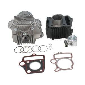 Pièces de moteur pour <span class=keywords><strong>Pocket</strong></span> <span class=keywords><strong>Bike</strong></span> LF50 Lifan 50cc, culasse en alliage d'aluminium et <span class=keywords><strong>cylindre</strong></span> en acier avec joints et kit <span class=keywords><strong>piston</strong></span> - Product Image 4