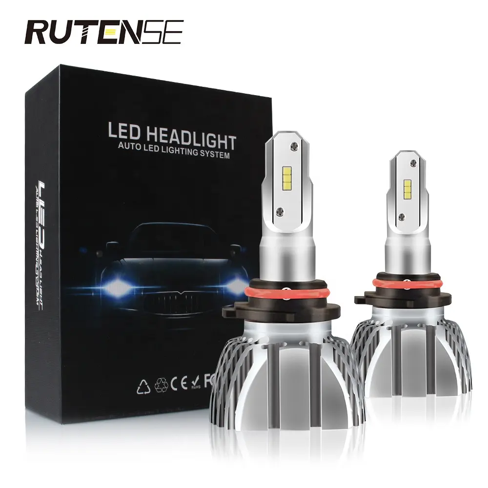 New S1 C6 Car Led Headlight Bulbs 16000LM CSP Car Light H11 Fanless S3 Auto H4 H7 Car Led Headlight