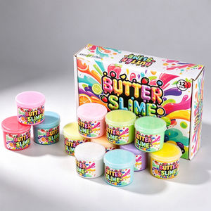 Kit de slime au beurre super doux et non collant en gros, mini jouet de modelage en plastique DIY, cadeaux d'anniversaire pour enfants - Product Image 3