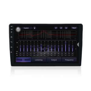 New 10 inch QLED màn hình <span class=keywords><strong>Android</strong></span> 13 không dây Carplay/<span class=keywords><strong>Android</strong></span> Auto Car autoradio FM Đài phát thanh Gương điện thoại liên kết 6GB 128GB - Product Image 2