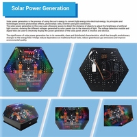 Dispositivo Educativo Interactivo de Aprendizaje STEM con Caja de IA para Experimentos de Física de Generación de Energía Solar, Equipo de Laboratorio Escolar