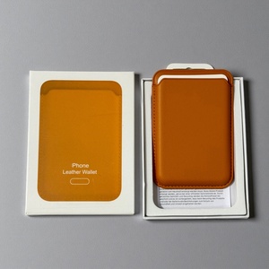 Vente en gros directe usine : Étui portefeuille magnétique robuste en cuir pour cartes, compatible iPhone 15, 14, 13, 12, 17, 16 Pro Max, avec boîte - Product Image 2