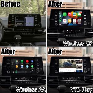 Interfaz Inalámbrica Android Auto y CarPlay para Toyota Sienna Camry 2020-2022, Caja de Navegación con Interfaz de Video por Lsailt - Product Image 2