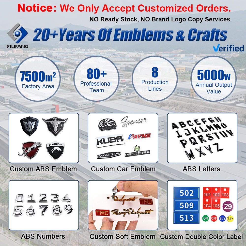 Custom Chrome Car Logos - Stylish & Durable Badges