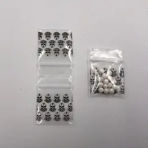 China fornecedor fábrica pma saco reutilizável jóias fechadura de plástico zíper saco minúsculo sacos