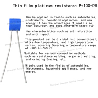 Chip de Medición de Temperatura de Resistencia de Platino de Película Delgada PT100, Sensor de Temperatura de Clase B y Clase A con Alta Precisión