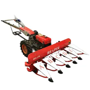 Power tiller reaper used in crops harvesting