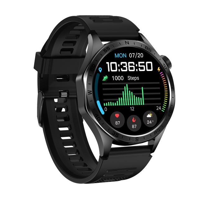 2025 New Arrival GPS Smart Watch with Compass Heart Rate Monitoring 1.43" AMOLED Display 5ATM Waterproof Sport Smart Watch