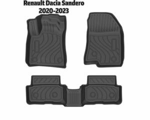 Tappetini Auto 3D in TPE Impermeabili per Renault <span class=keywords><strong>Dacia</strong></span> <span class=keywords><strong>Sandero</strong></span> 2020-2023, Fornitore Diretto - Product Image 1