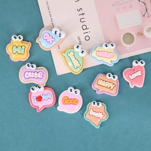 เคสใส่โทรศัพท์ทำมือลายตัวอักษร<span class=keywords><strong>ภาษา</strong></span>อังกฤษทำจากเรซินอุปกรณ์ตกแต่งโมเดลสัตว์อนิเมะทำด้วยมือเรซินทำมือ - Product Image 3