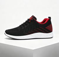 Chaussures de sport décontractées pour hommes, printemps-été, respirantes, en mesh, légères, à lacets, confortables, semelle extérieure en PVC souple, antidérapantes