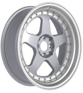 Flrocky 4 et 8 trous 14 15 16 17 18 19 pouces voiture roue en alliage d'aluminium roue de voiture de tourisme Offre Spéciale cinq étoiles roue forgée à rayons - Product Image 3