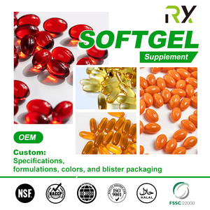 Suplementos de Softgel OEM, Cápsulas de Aceite de Almeja Verde, Jalea Real 1000mg, Aceite de Esporas de Reishi, CoQ10, Biotina - Product Image 1