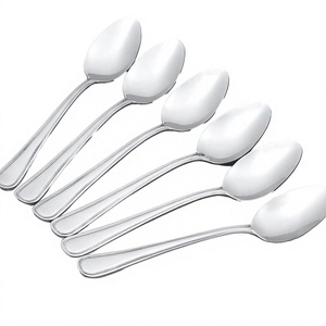 Cuillère à expresso en acier inoxydable poli miroir, 5 pouces, mini-cuillère à café pour tasses à expresso, desserts et fêtes du thé - Product Image 3