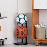 Étagère de rangement sur pied en métal pour salle de sport, basket-ball, football, volley-ball - Affichage publicitaire, utilisation en vente au détail