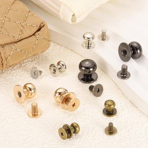 Uxcell - Tornillos de cabeza esférica de 5 mm, remaches de botón redondos para cuero, para manualidades de cuero, reparación de bolsos, zapatos y cinturones - Product Image 4