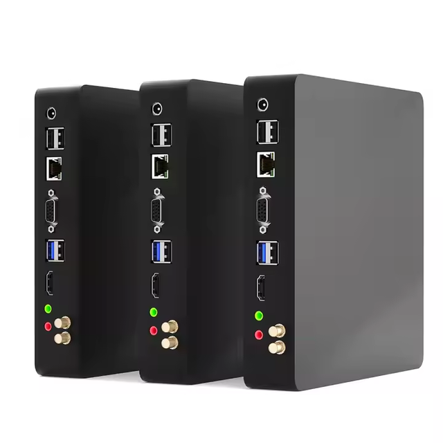 Full Set up Core I7 I5 I9 Fanless Industrial Computer mini PC Gamers Completo