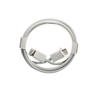 Kabel Charger Cepat USB-C PD 1m 60W TYPE C ke TYPE C untuk iPhone 17/16/15 Pro Max untuk Ponsel Samsung dengan Kotak
