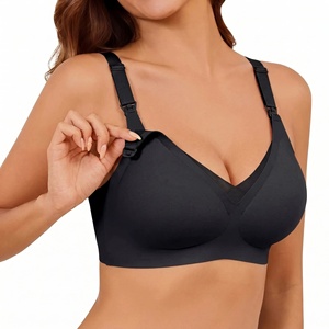 Nouveau soutien-gorge push-up tendance pour femme, à armatures, bonnet 3/4, bretelles réglables, imprimé, lingerie sans couture, fermeture au dos - Product Image 4