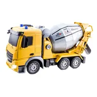 큰 원격 제어 차 위탁 시멘트 믹서 아이들 전기 기술설계 트럭 구체적인 유조선 원격 제어 장난감
