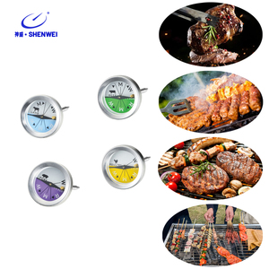 Sw मिनी आसान पढ़ने वाला फूड स्टेक डायल थर्मामीटर 1 इंच का डायल दुर्लभ, मध्यम और अच्छी तरह से, डिशवॉशर सुरक्षित, सबसे अच्छा गोमांस, टर्की, बीबीसी - Product Image 6