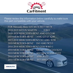 Pacco bobina di accensione ARKAUTO 1779060500 UF810 per MERCEDES-BENZ AMG S63 S560 E63 C63 GT63 GT63 G550 <span class=keywords><strong>DB11</strong></span> 4.0T V8 M178 M176 M177 - Product Image 5