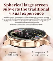 Nouvelle montre connectée pour femmes, suivi intelligent, fréquence cardiaque, surveillance de la pression artérielle, appels Bluetooth, compatible avec les systèmes iOS et Android