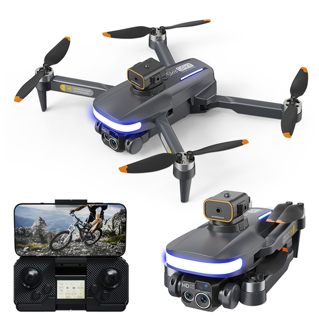 P14 Mini Drone Profesional HD Camera Obstacle Avoidance Aerial Photography Brushless Foldable Quadcopter P14 Gift Drones