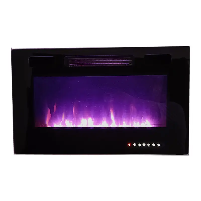 Electric Homeappliance Household Living Room Wall Mounted 3D Electric Ultrathin Fireplace Heater