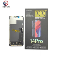 Écran OLED Haute Qualité DD GX RJ pour iPhone X/11/12/13/14/15/16 Pro PM, Remplacement d'Écran Tactile Mobile Original pour iPhone