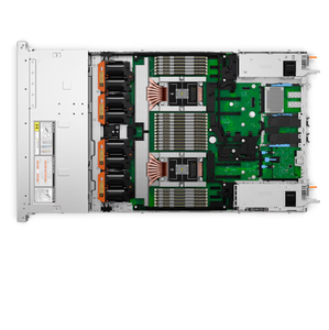 เซิร์ฟเวอร์ R6725 1U VDI AMD EPYC 9005 24 DIMM DDR5 6400 4x 3.5 นิ้ว LFF 20x E3.S NVMe Gen5 - Product Image 1