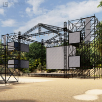 Estructura de escenario de aluminio Soporte de pantalla LED Trusses Spigot Truss Exhibition Trade Show Truss System
