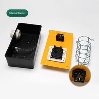 Boîte d'inspection de puits d'ascenseur Mitsubishi en acier inoxydable de haute qualité pour Kone JX01 XD, idéale pour les hôpitaux, appartements et écoles