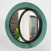 Aislamiento térmico impermeable y ventanas de vidrio abatibles redondas circulares de nuevo diseño con ventana redonda de diseño