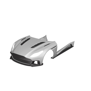 Cho <span class=keywords><strong>Aston</strong></span> <span class=keywords><strong>Martin</strong></span> DB11 sợi carbon cơ thể Kit DB11 nâng cấp msy-phong cách phía trước Bumper mui xe khuếch tán Spoiler bánh xe vòm bên váy Kit - Product Image 5