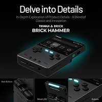 Console de jeu portable Trimui Brick Hammer, écran IPS 3,2'', Linux, lecteur de jeux vidéo portable, console rétro pour les voyages