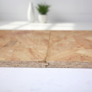 Tablero <span class=keywords><strong>OSB</strong></span> 3 con Ranura y Lengüeta Básica <span class=keywords><strong>para</strong></span> Subsuelo Estable y Cubierta de <span class=keywords><strong>Techo</strong></span>, Buena Capacidad de Carga - Product Image 1