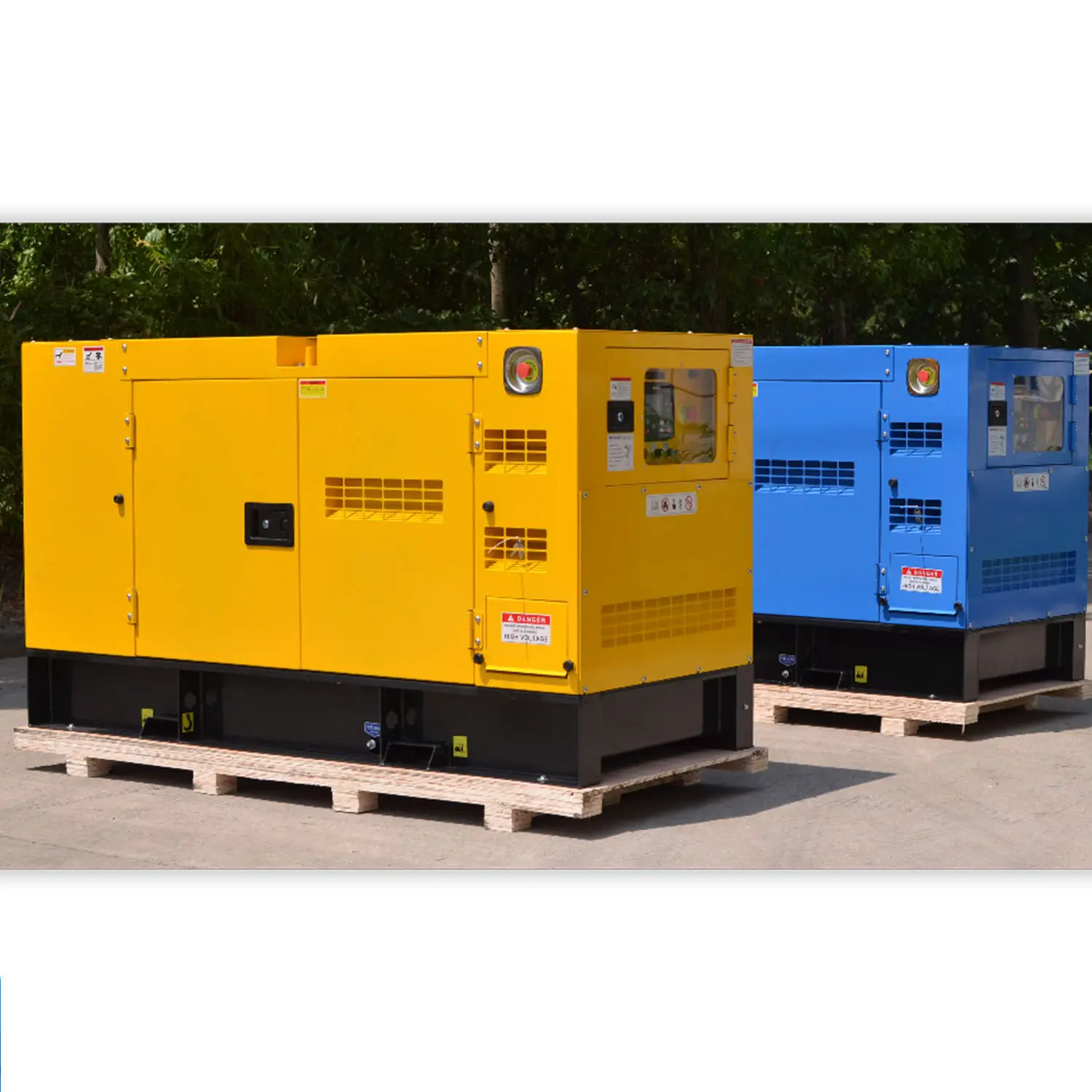 Generador diésel de tipo abierto/silencioso, DECE, Cummins, 100kw, 125kva, genset